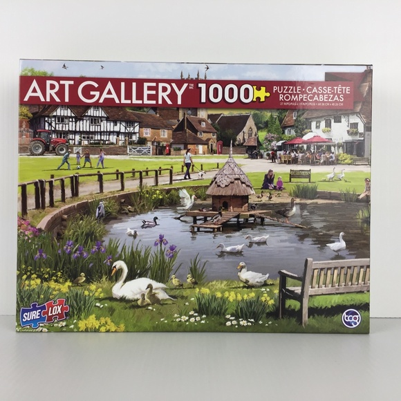 NEW Jigsaw Puzzle 1000 pieces Village - Picture 1 of 7